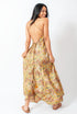 Bodenlanges Alinienkleid Delia